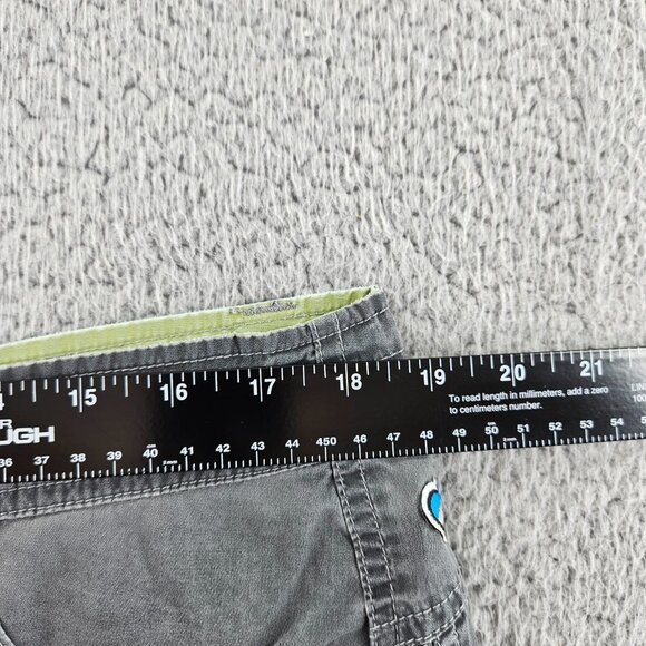Kuhl‎ Pants Womens 14 Gray Cropped Capri Stretch Outdoor Hiking Nylon Blend - Picture 11 of 16